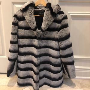 Rex rabbit chinchilla coat